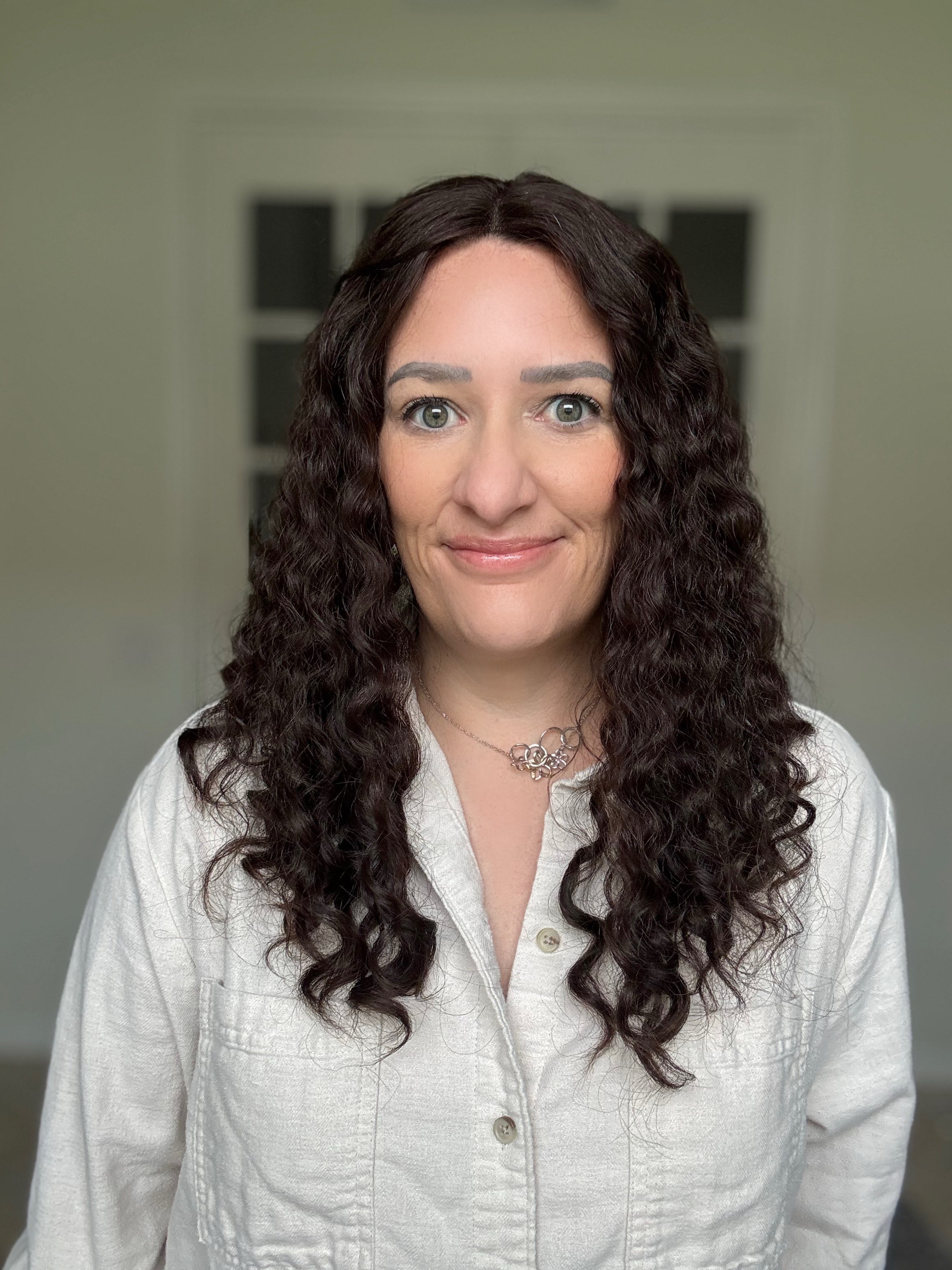 &quot;Kelda&quot; 7x7 Curly Topper