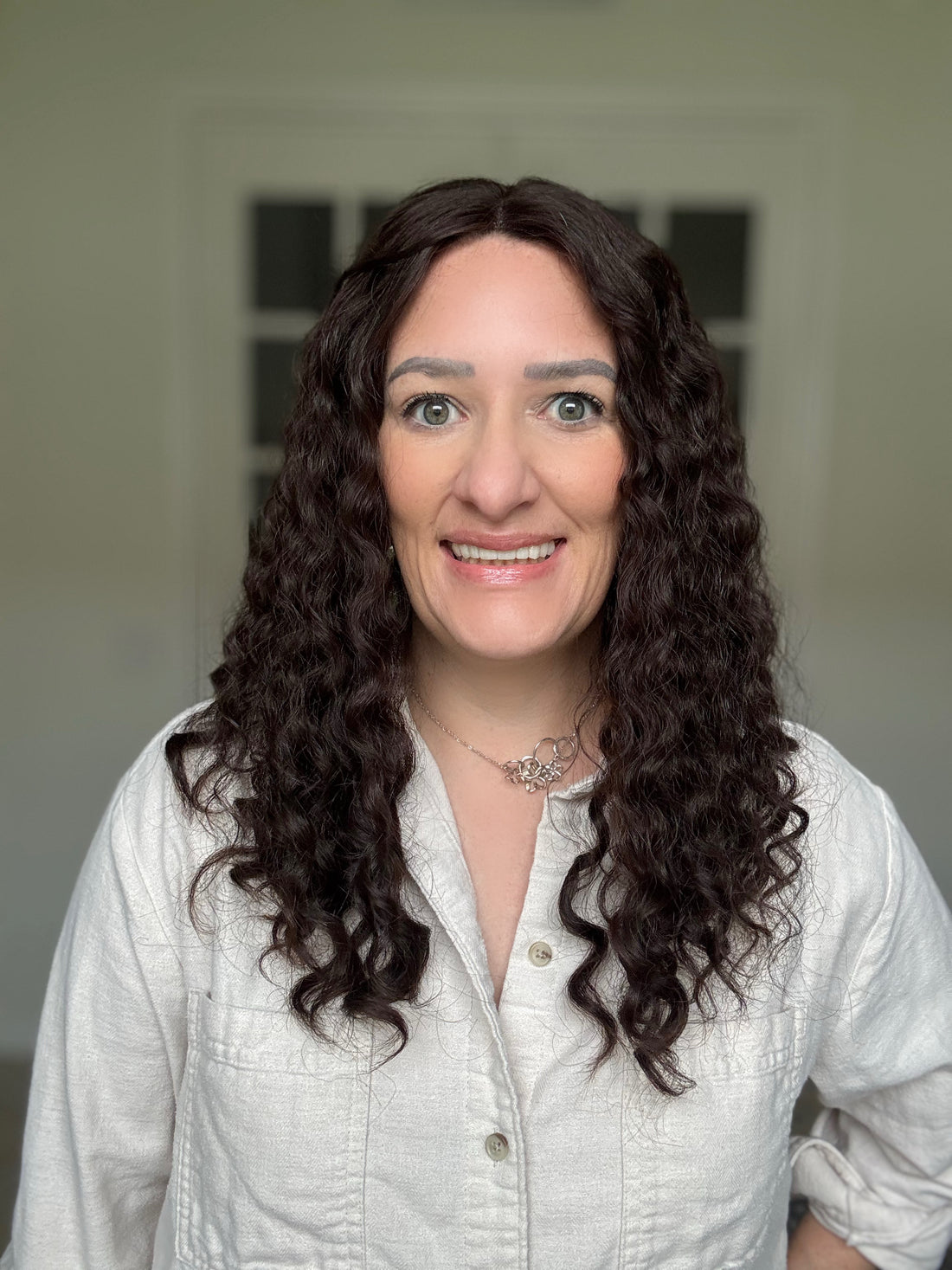 &quot;Kelda&quot; 7x7 Curly Topper