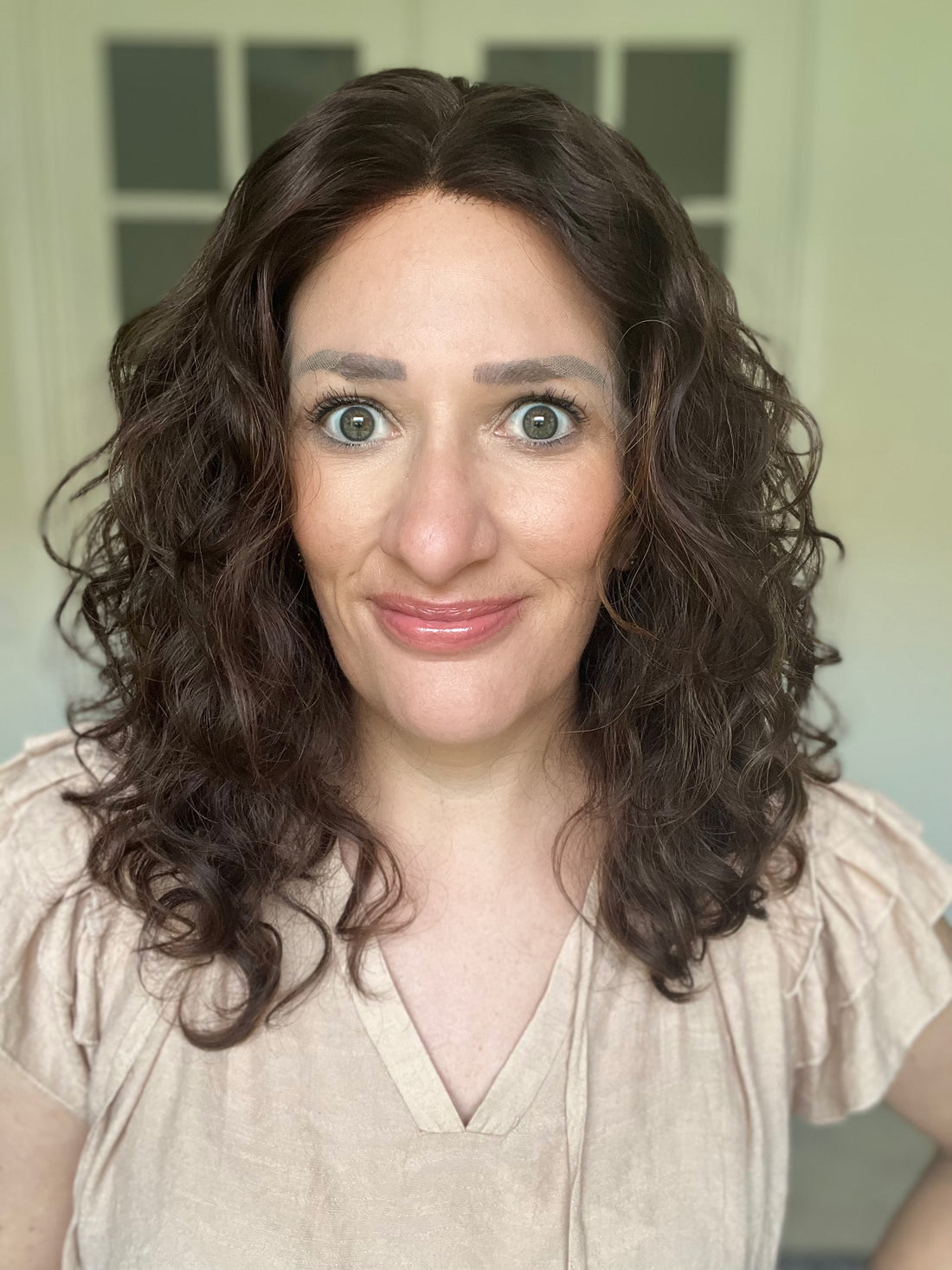 Customized Curls - "Alma" Topper