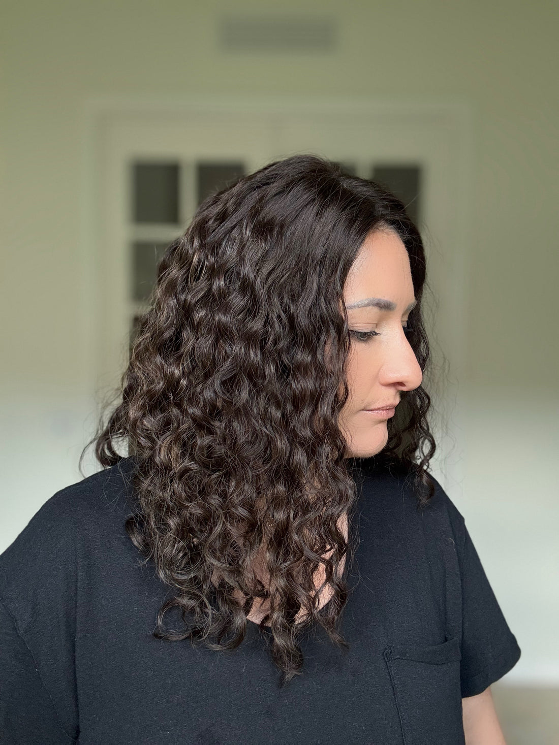 &quot;Delmare&quot; Curly 8x8 Topper