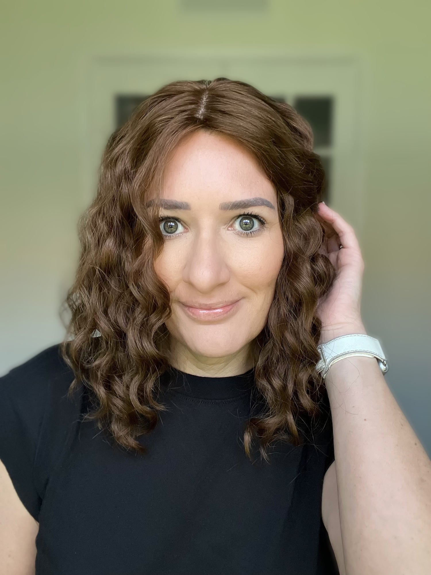 Customized Curls - &quot;Brenn&quot; Topper
