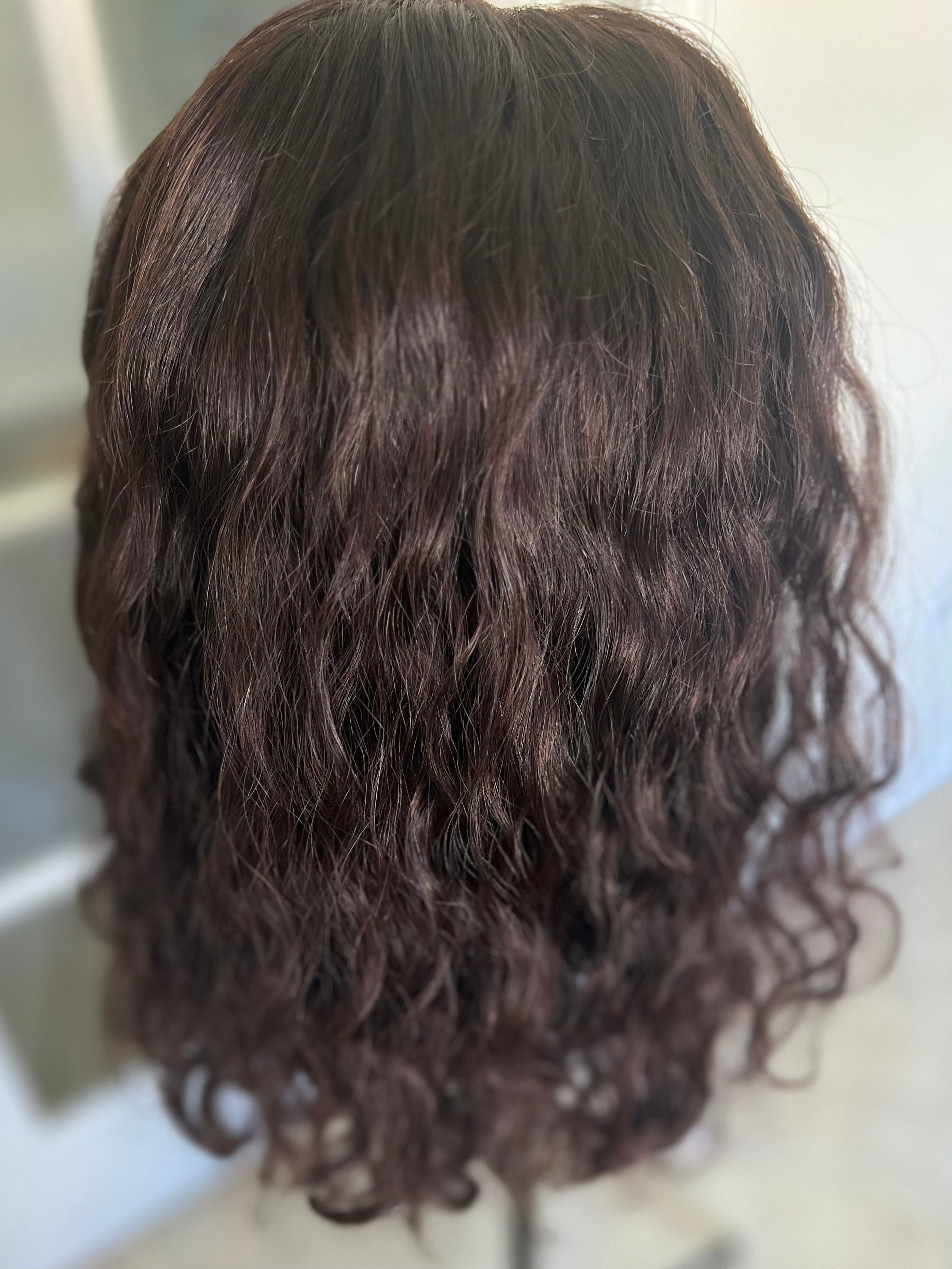 Customized Curls - &quot;Isla&quot; Topper - Wave Hair Collection