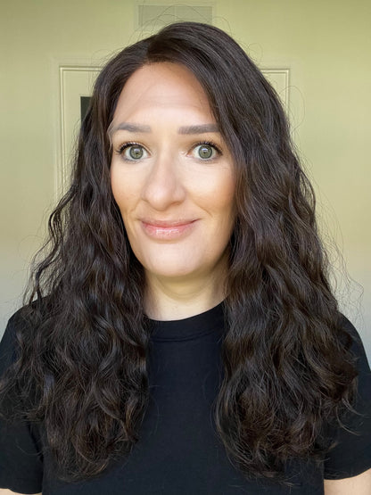 Customized Curls - &quot;Isla&quot; Topper - Wave Hair Collection
