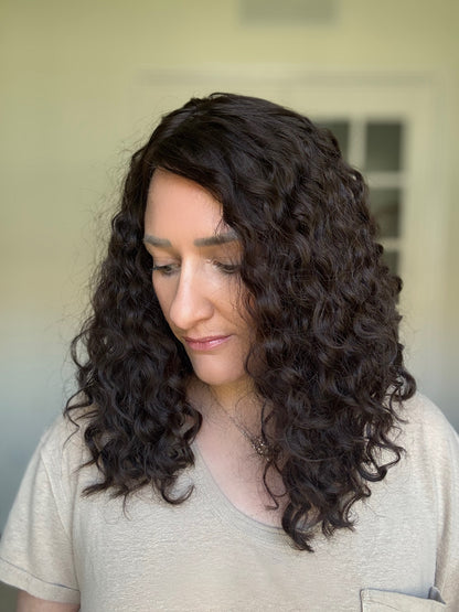 "Kelda" 7x7 Curly Topper