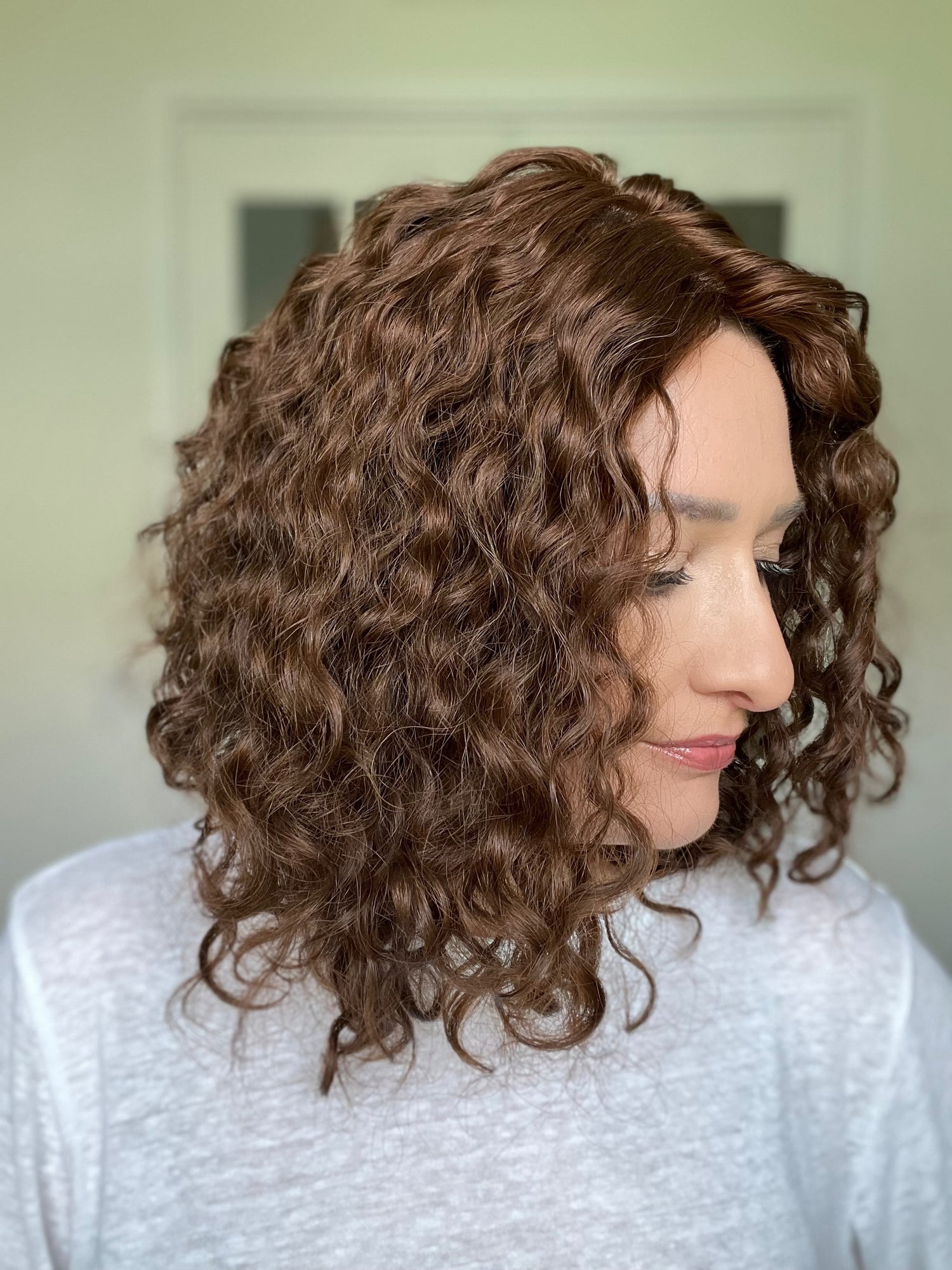 Customized Curls &quot;Rhea&quot; Lace Top Wig