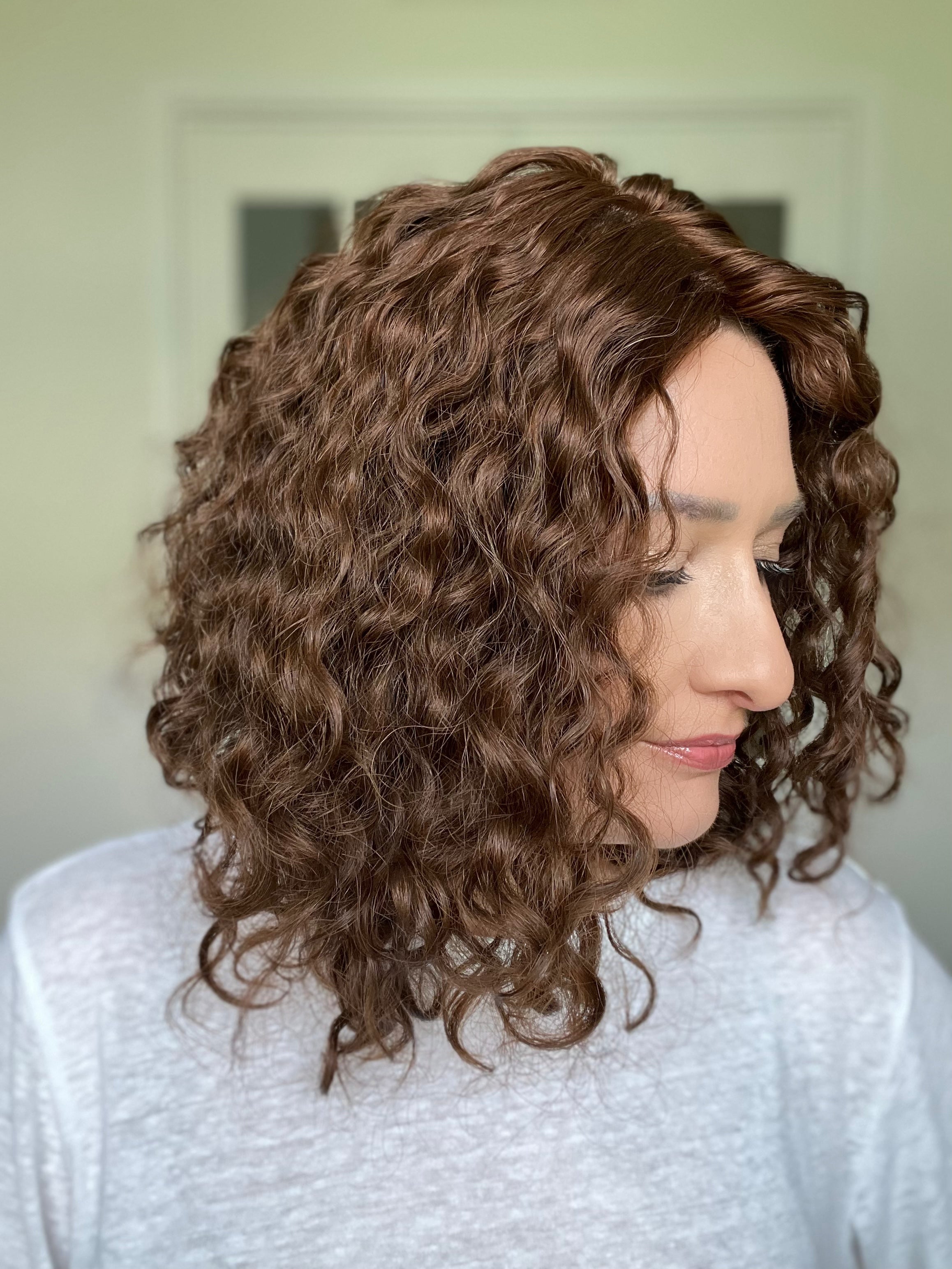 Customized Curls &quot;Rhea&quot; Lace Top Wig