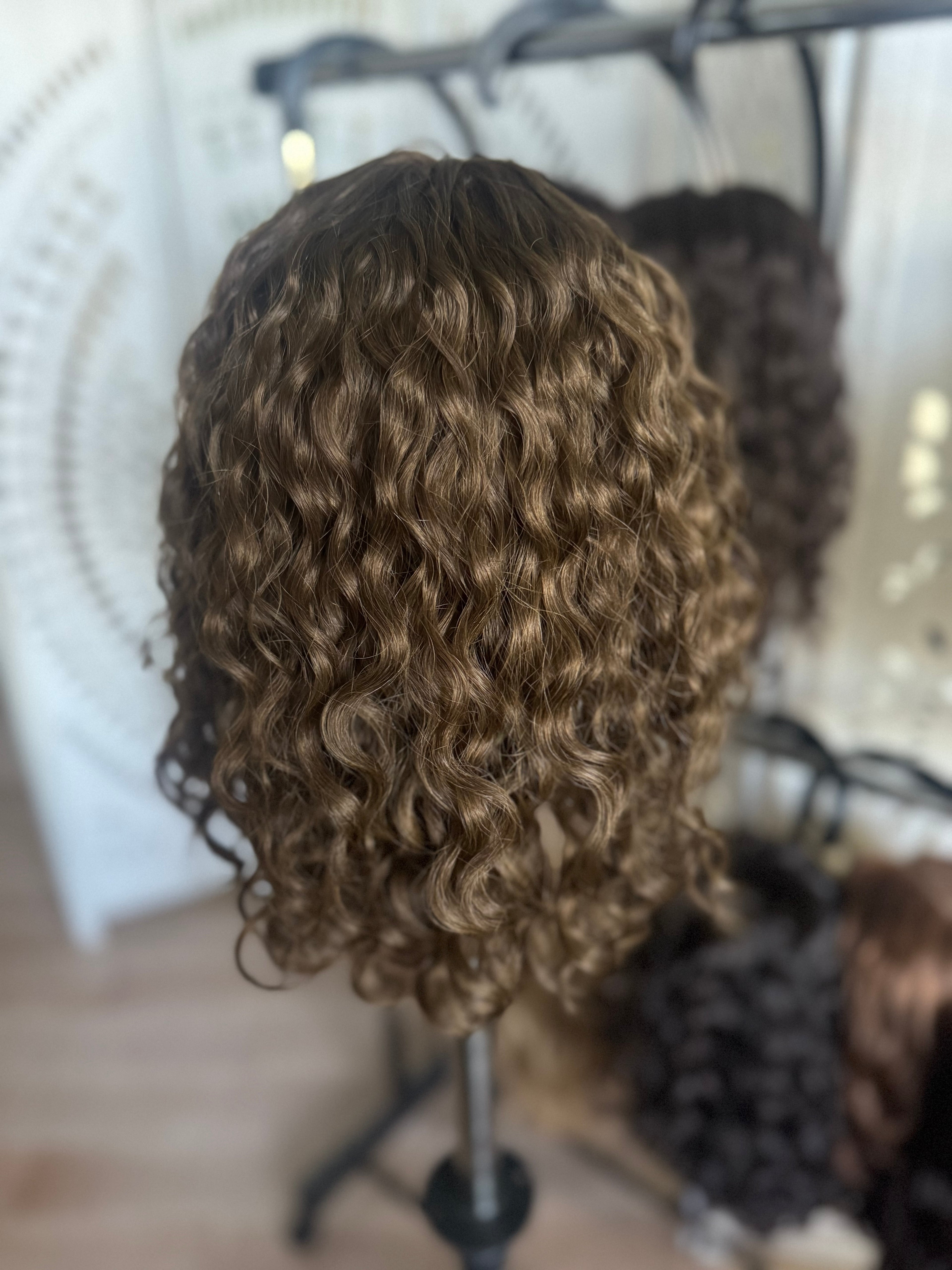 &quot;Hazel&quot; 8x8 Curly Topper