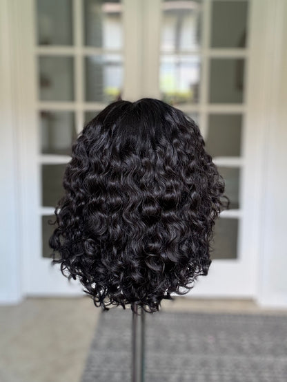 &quot;Cari&quot; Curly Lace Top Wig (S)
