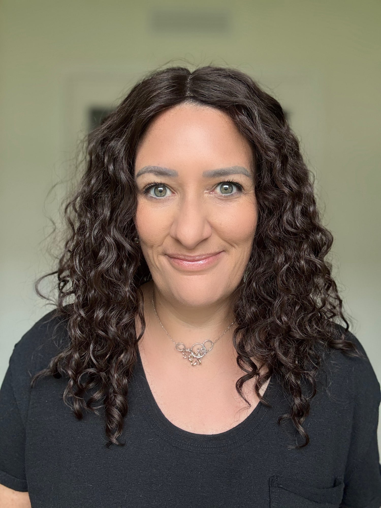 &quot;Kelda&quot; Curly 7x7 Topper