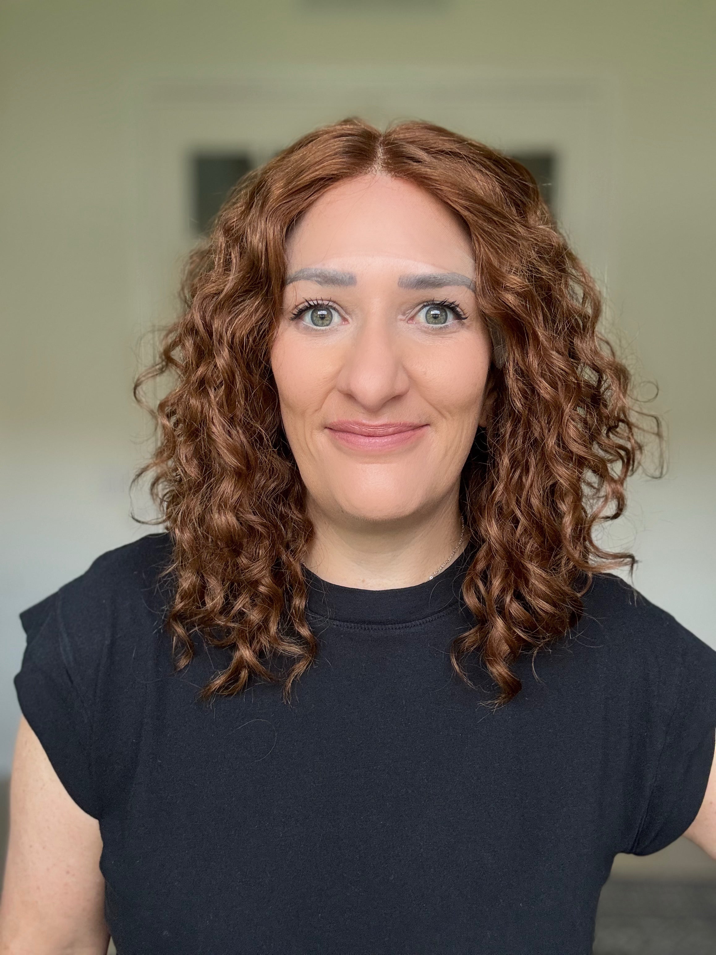 curly human hair wig. realistic curly hair wig. 