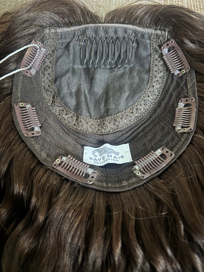 &quot;Mira&quot; Curly 7x7 Topper