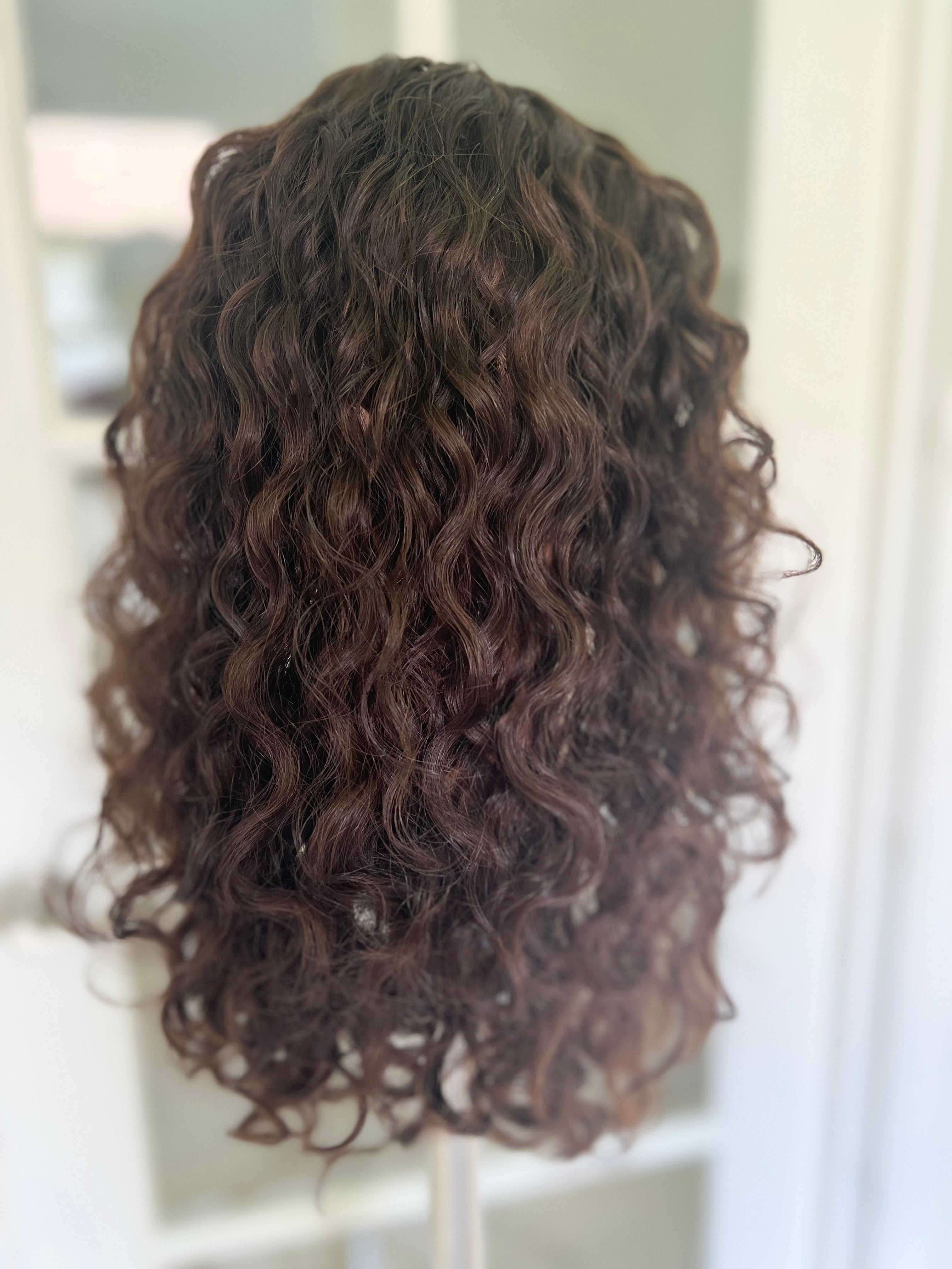 Customized Curls &quot;Yara&quot; Lace Top Wig