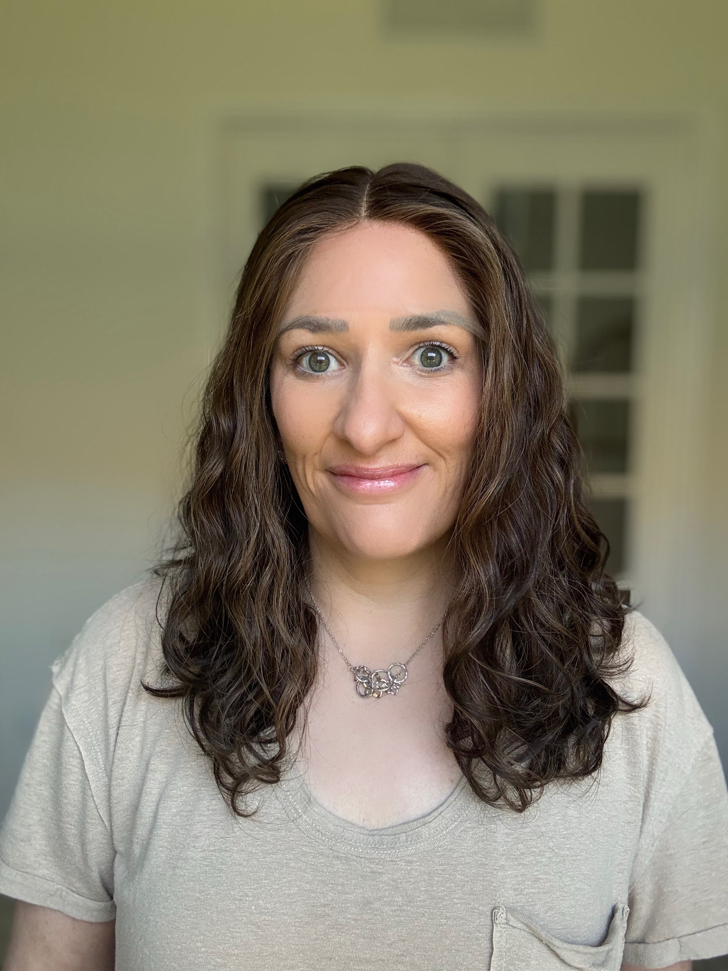 "Sage" Fully Hand Tied Wavy Lace Top Wig (S)