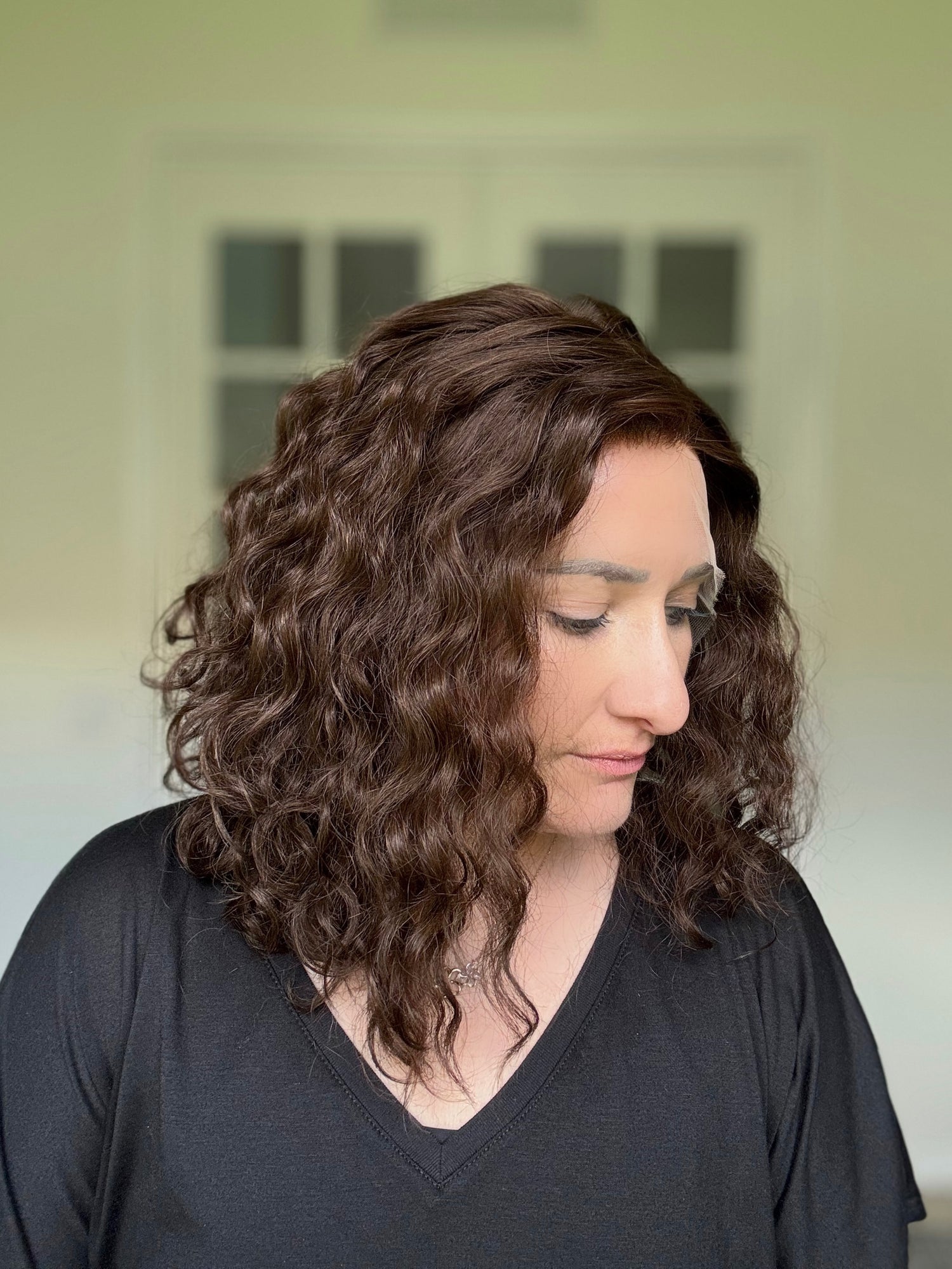 &quot;Yara&quot; Curly Lace Top Wig (S)