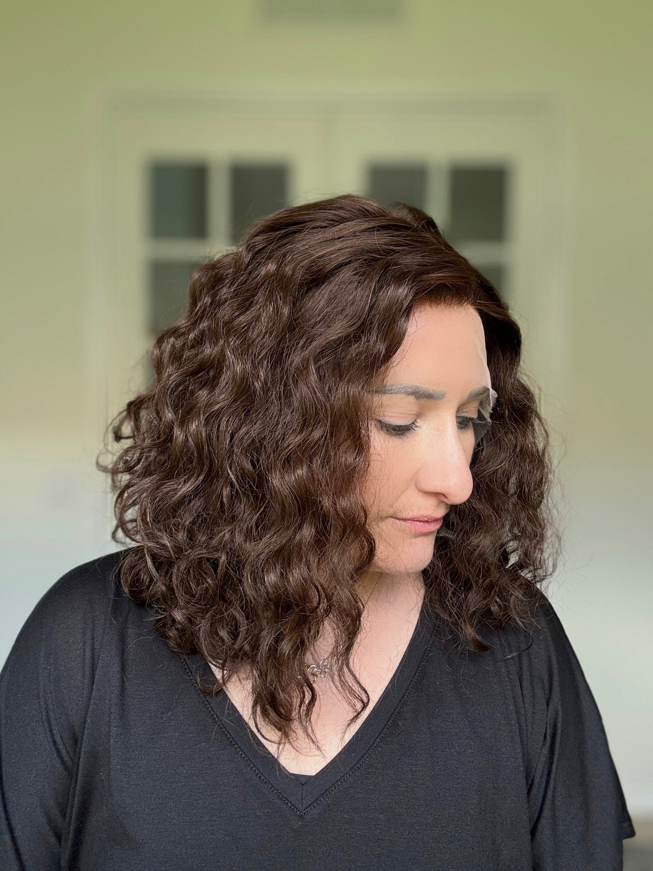 &quot;Yara&quot; Curly Lace Top Wig (S)
