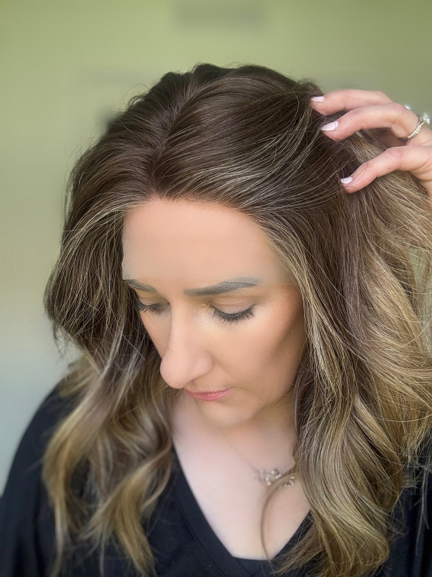 &quot;Iris&quot; Lace Top Wig (M)
