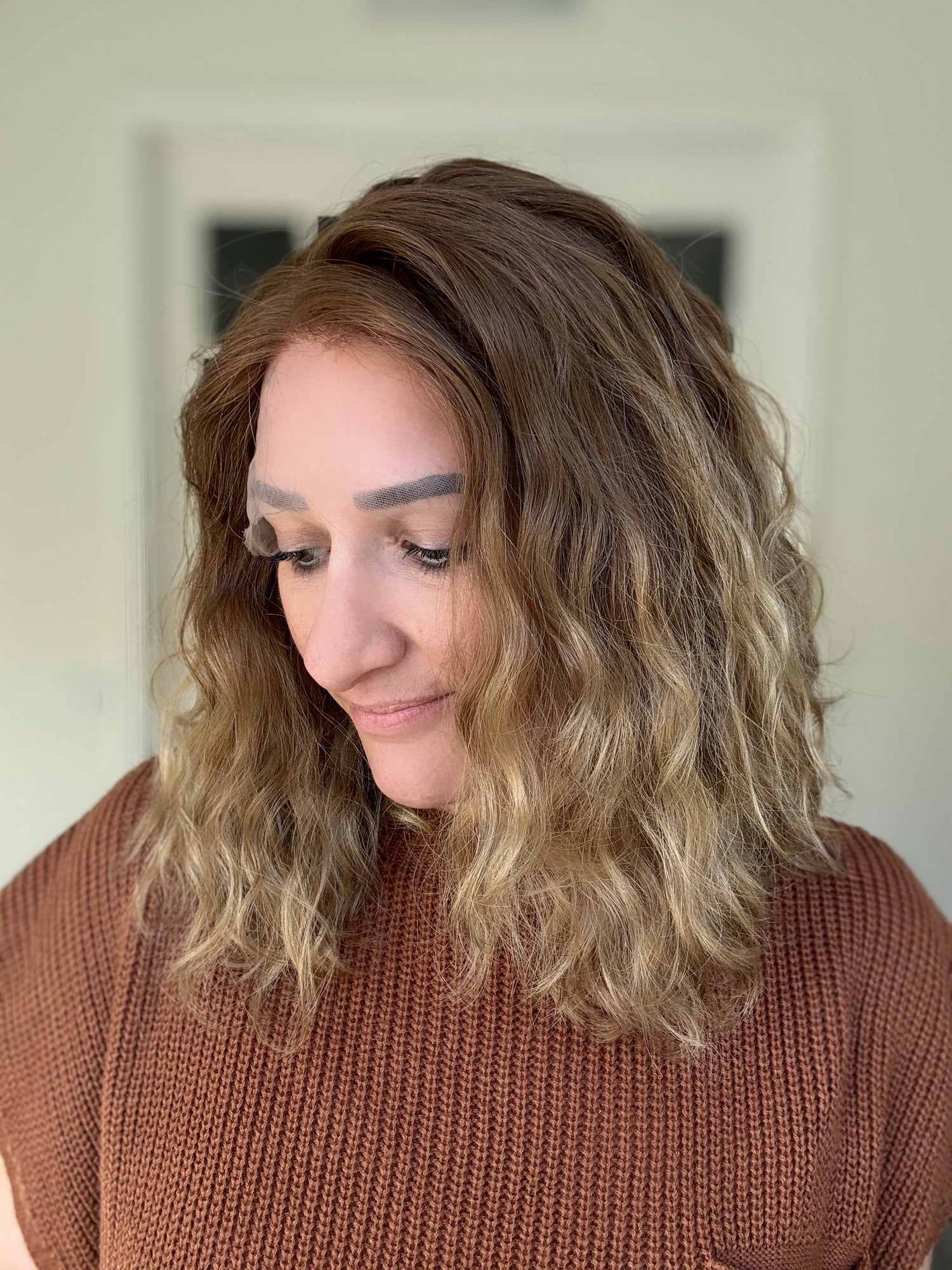 &quot;Waverly&quot; Wavy Lace Top Wig (M) **FINAL SALE**