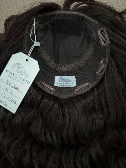 "Kelda" 7x7 Curly Topper