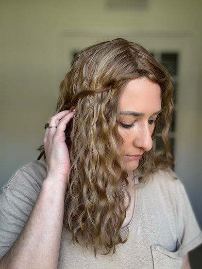 "Marina" 9x9 Curly Topper