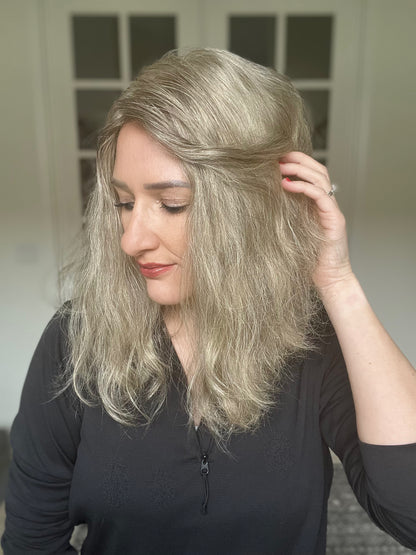 Pearl Collection no.33 Virgin Slavic Wavy Topper **FINAL SALE**