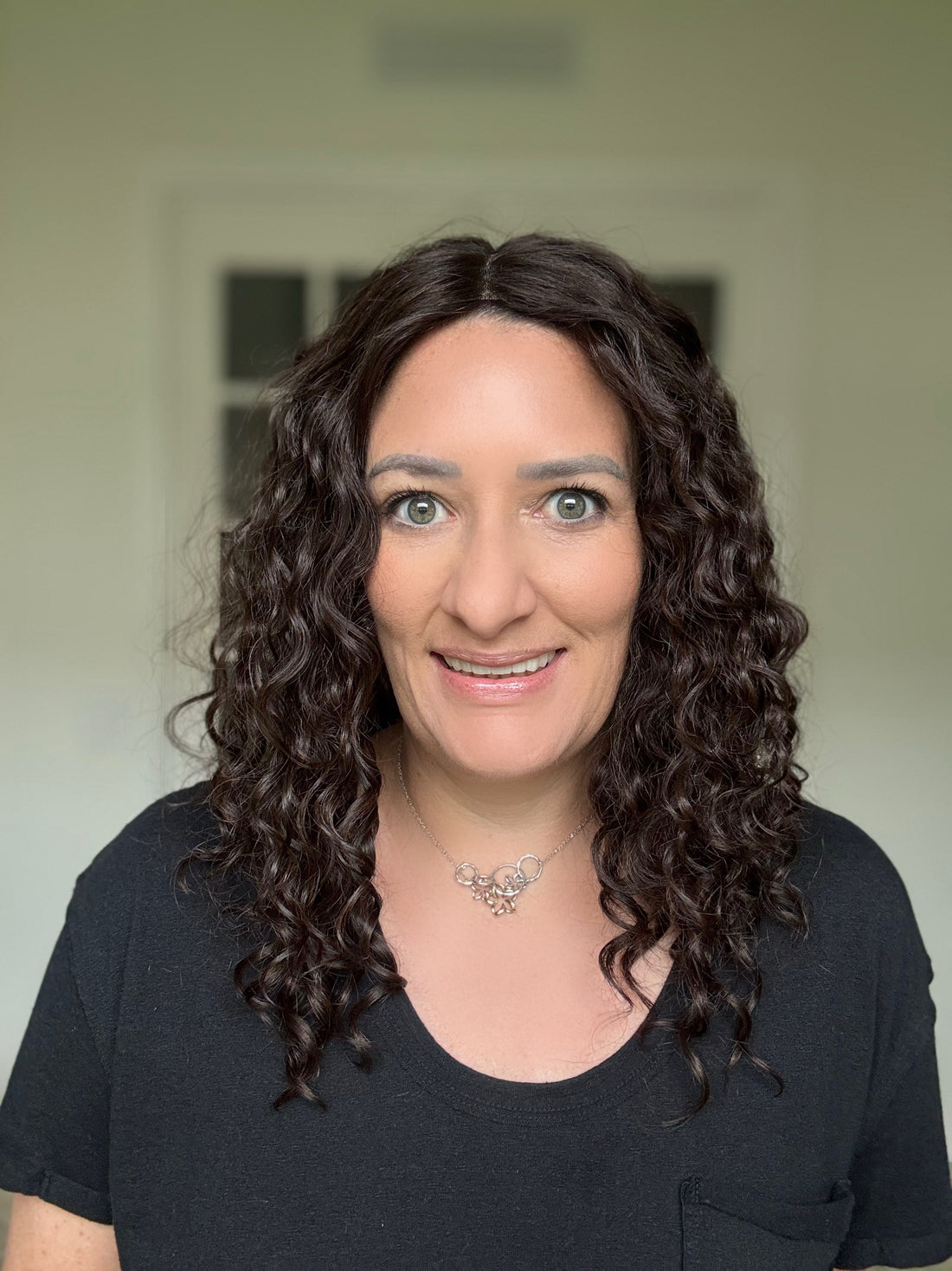 &quot;Kelda&quot; Curly 7x7 Topper