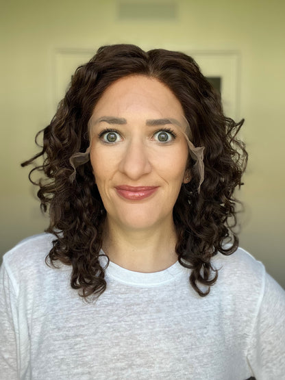 Customized Curls &quot;Mira&quot; Lace Top Wig