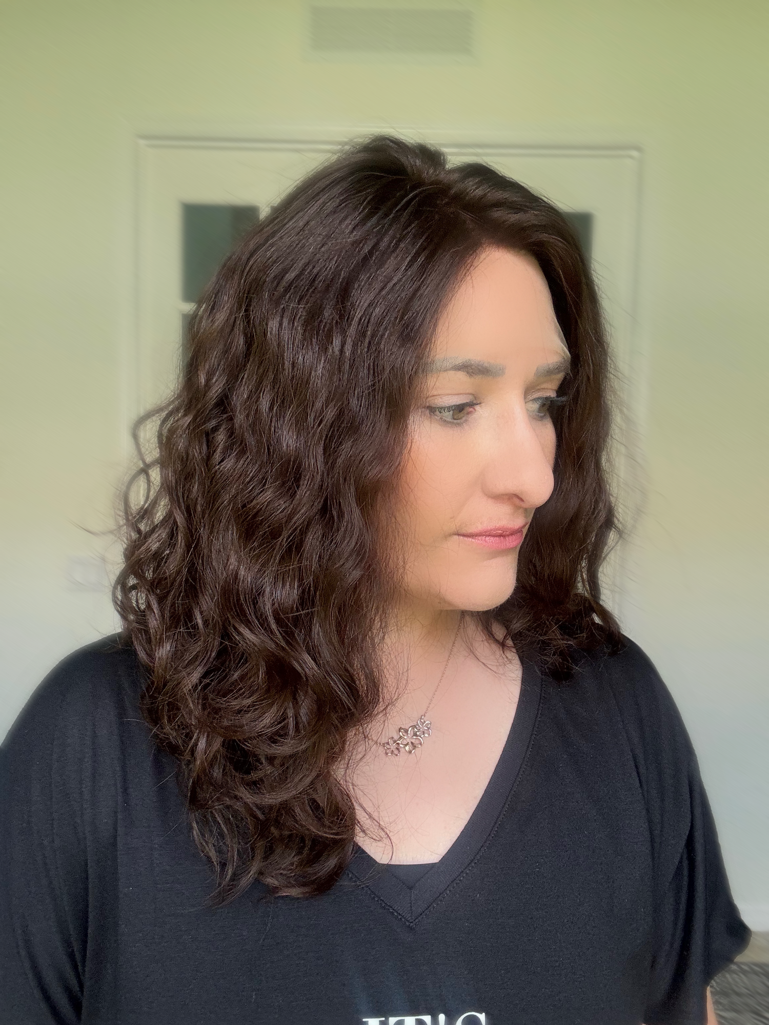 &quot;Isla&quot; Wavy Lace Top Wig (S)
