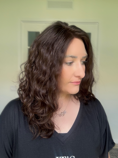 &quot;Isla&quot; Wavy Lace Top Wig (S)