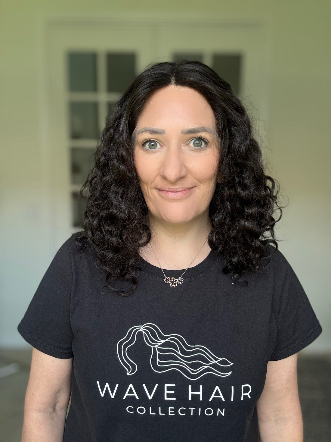 &quot;Cari&quot; Curly Lace Top Wig (S)