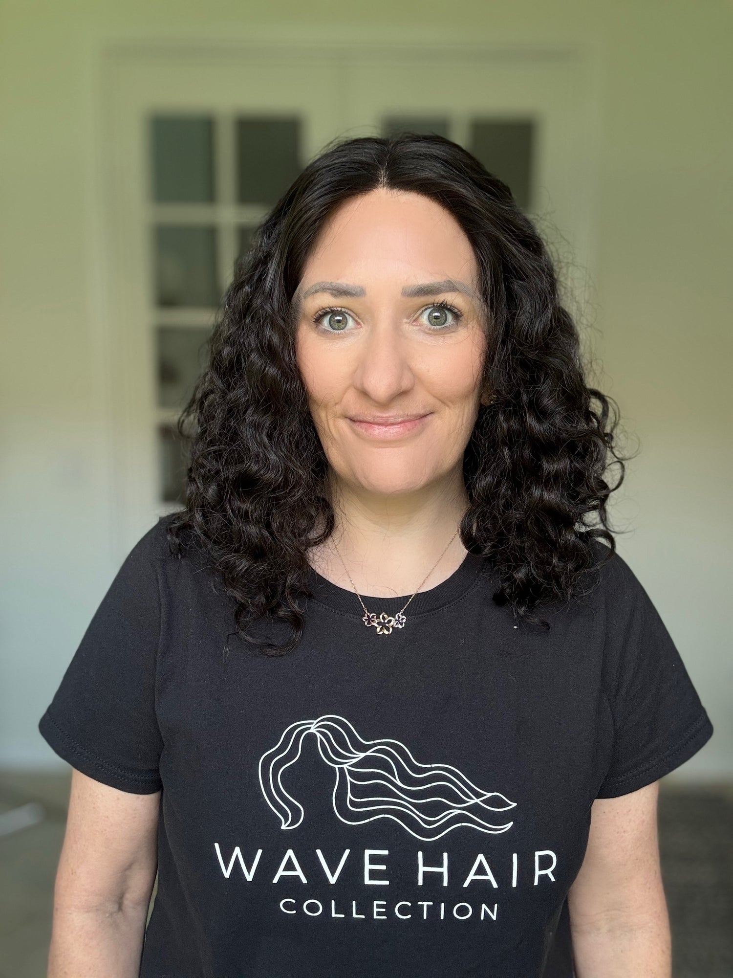 &quot;Cari&quot; Curly Lace Top Wig (S)