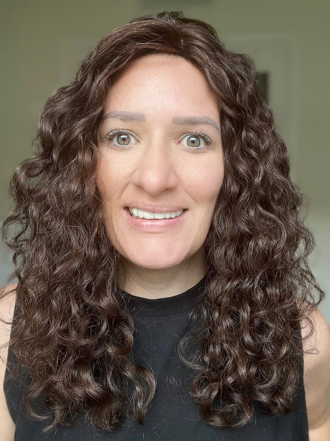 Customized Curls &quot;Yara&quot; Lace Top Wig