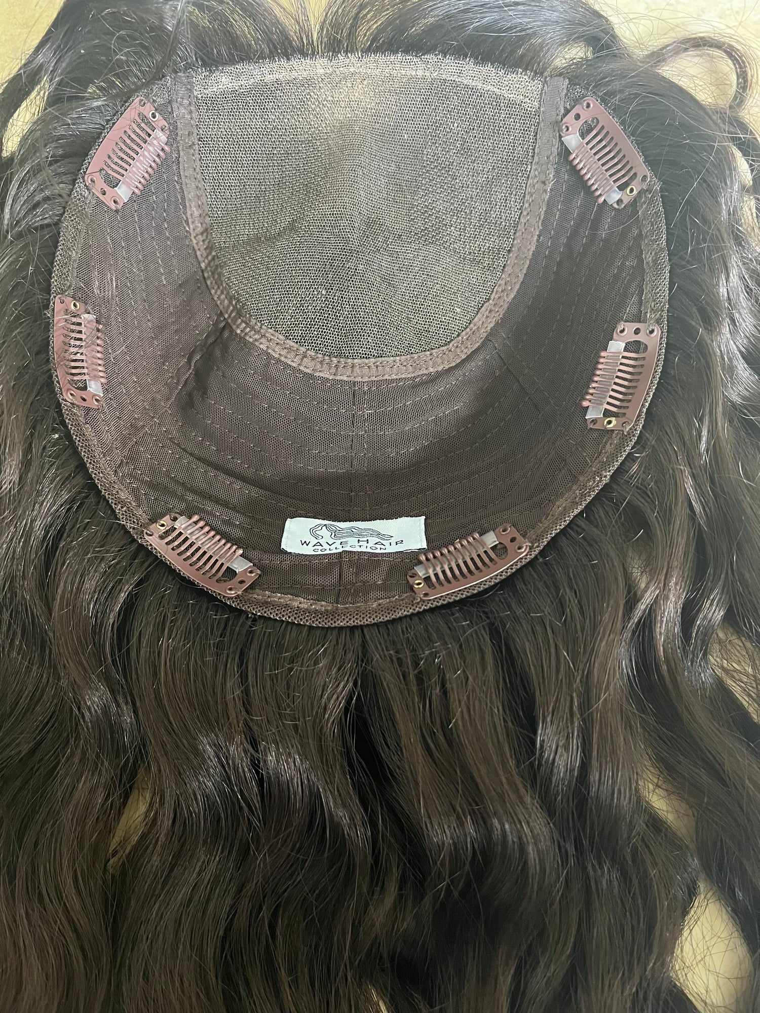 Pearl Collection no. 16 Virgin Slavic Curly Topper