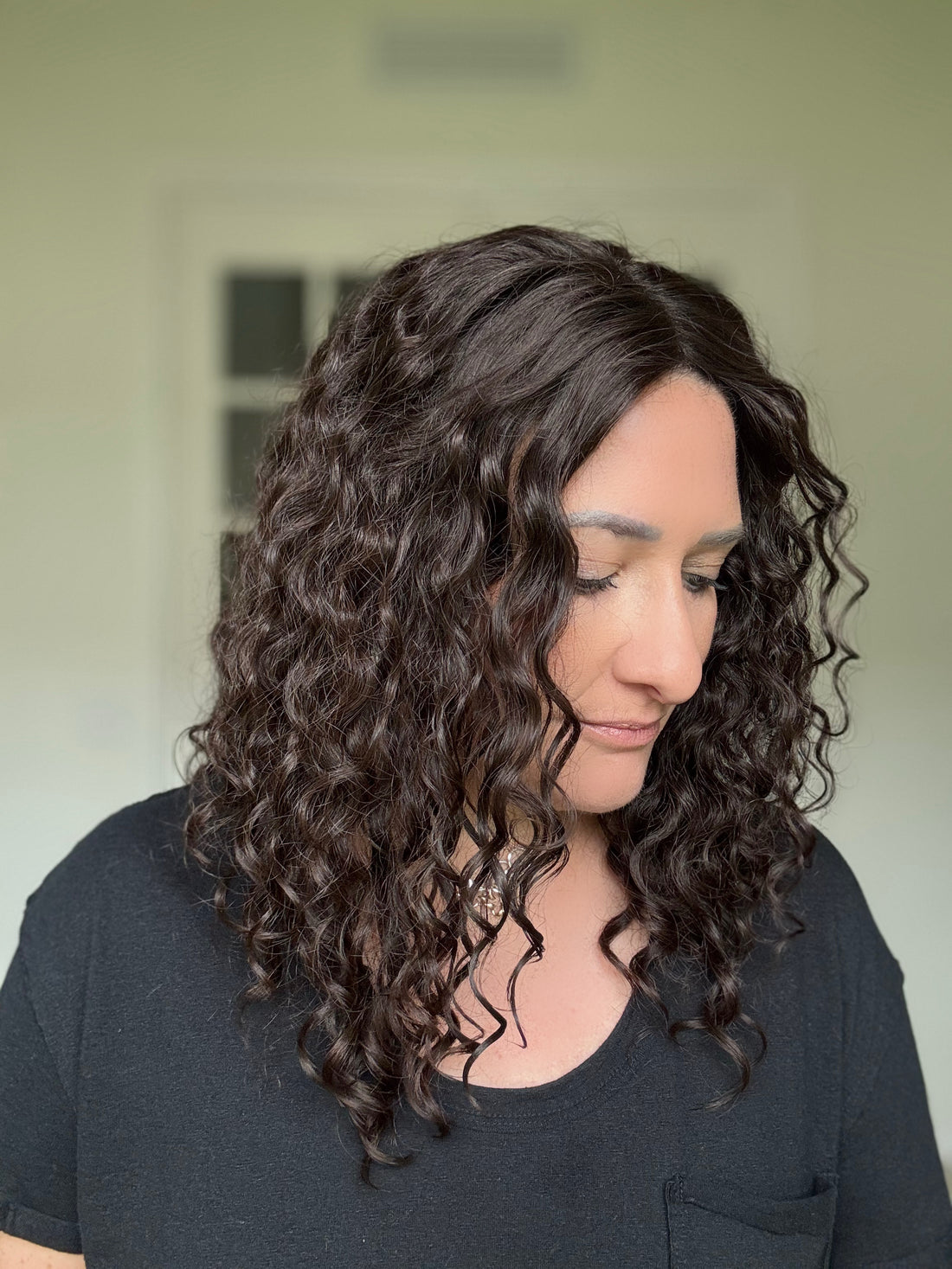 &quot;Kelda&quot; Curly 7x7 Topper