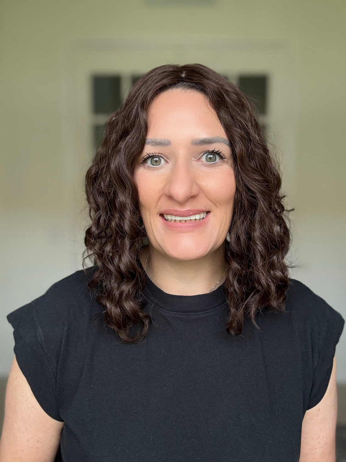 "Yara" 9x9 Curly Topper