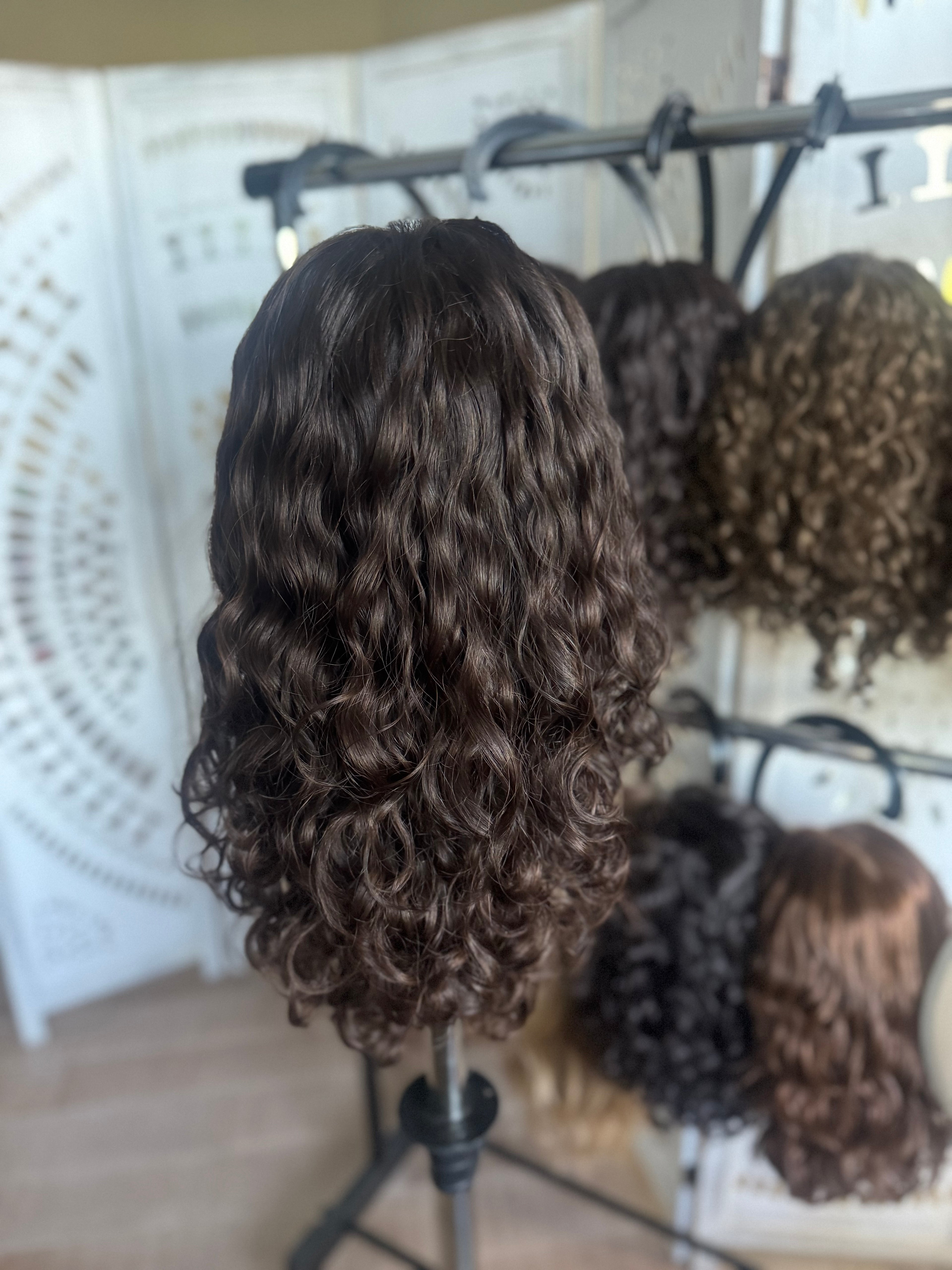 &quot;Kelda&quot; Curly Lace Top Wig (M)