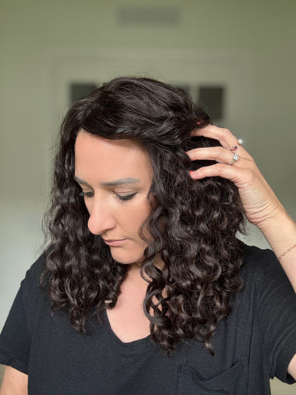 &quot;Nori&quot; Curly 9x9 Topper