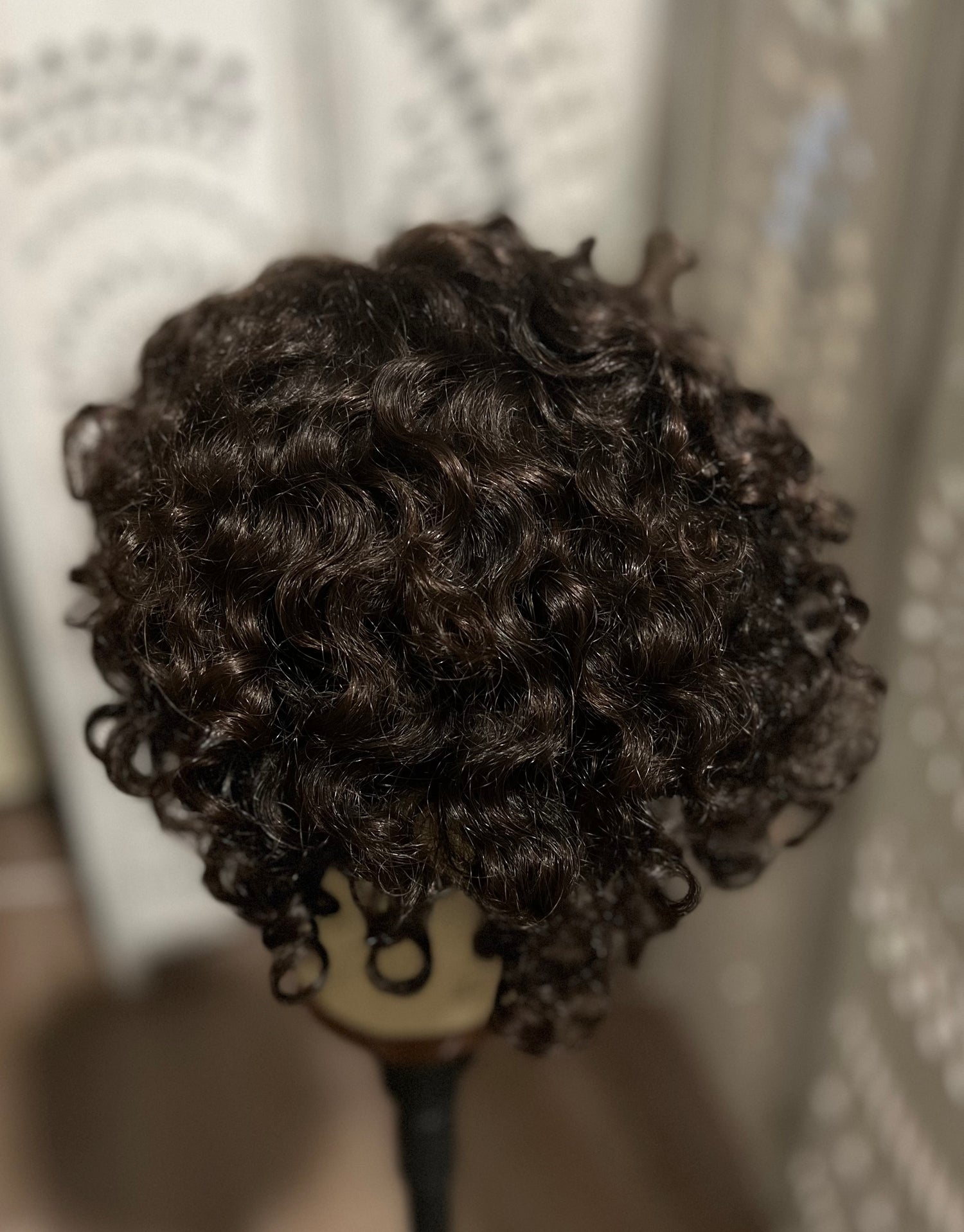 Pearl Collection no.38 Virgin Slavic Curly Topper