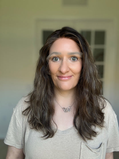 "Olive" Wavy Lace Top Wig (M)