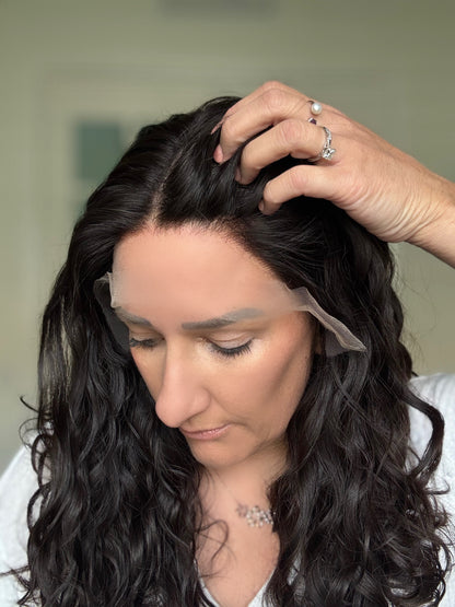 "Cari" Wavy Lace Top Wig (M)