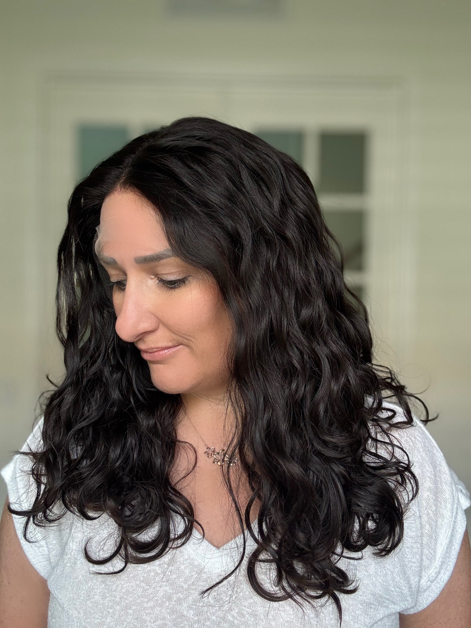 "Cari" Wavy Lace Top Wig (M)