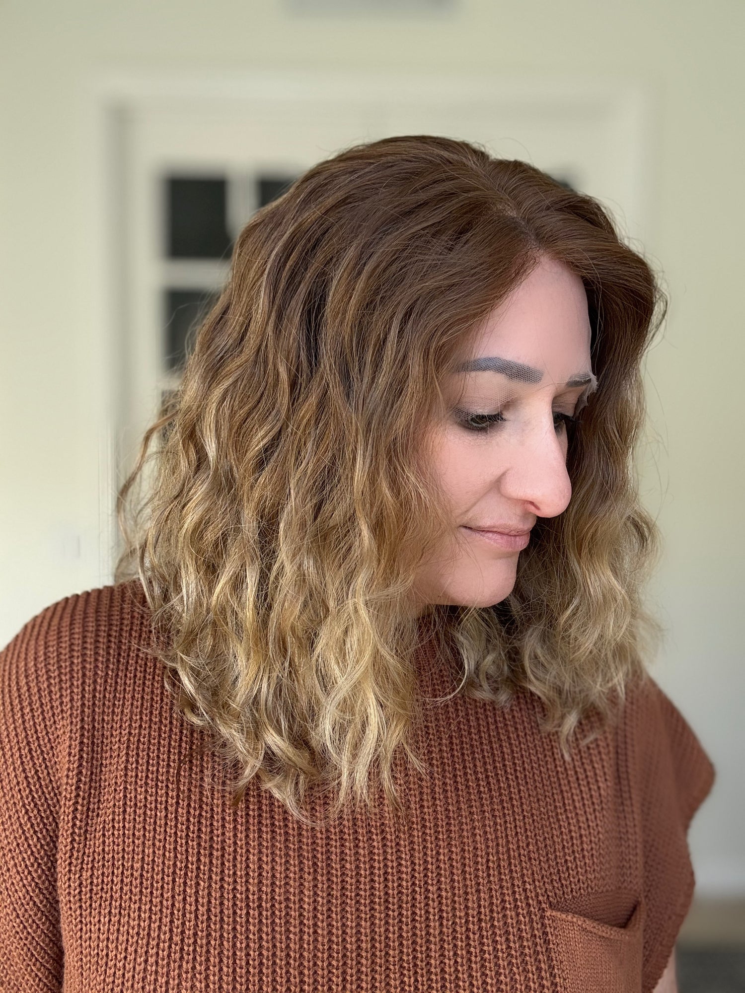 &quot;Waverly&quot; Wavy Lace Top Wig (M) **FINAL SALE**