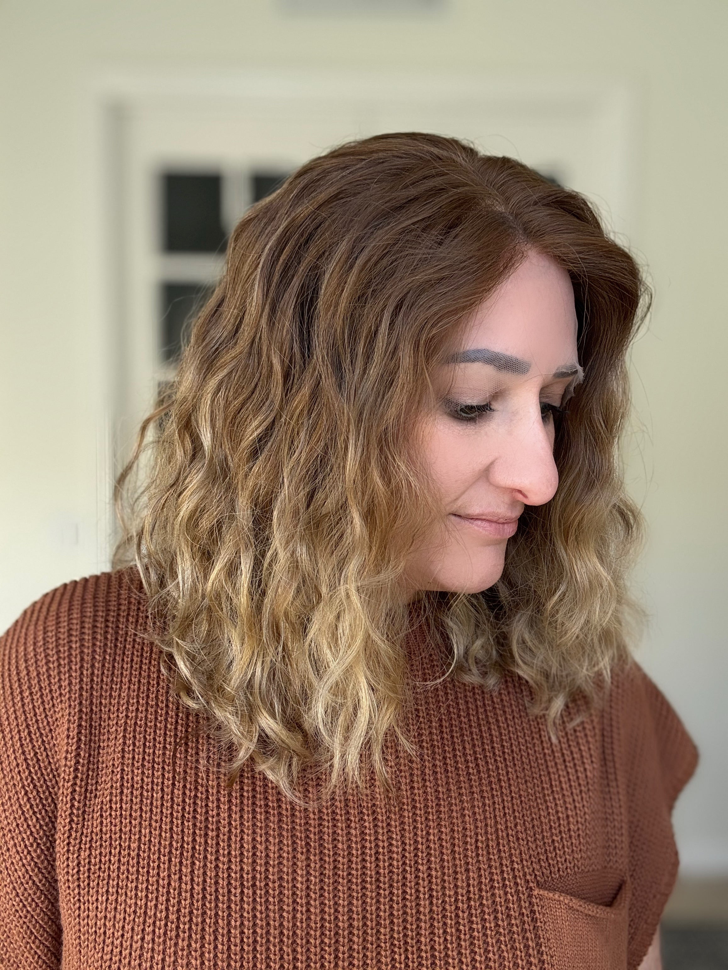 &quot;Waverly&quot; Wavy Lace Top Wig (M) **FINAL SALE**