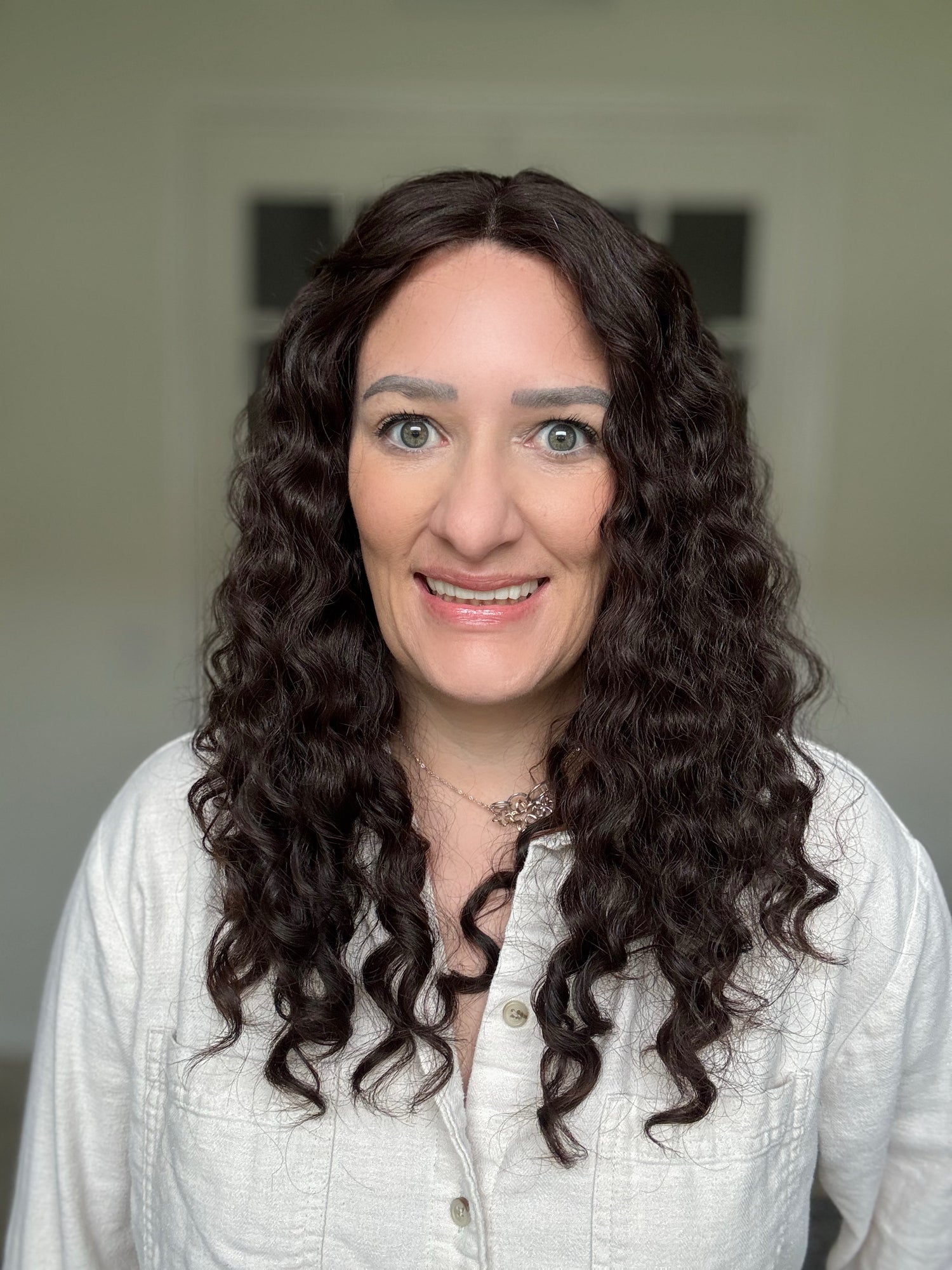 &quot;Kelda&quot; 7x7 Curly Topper