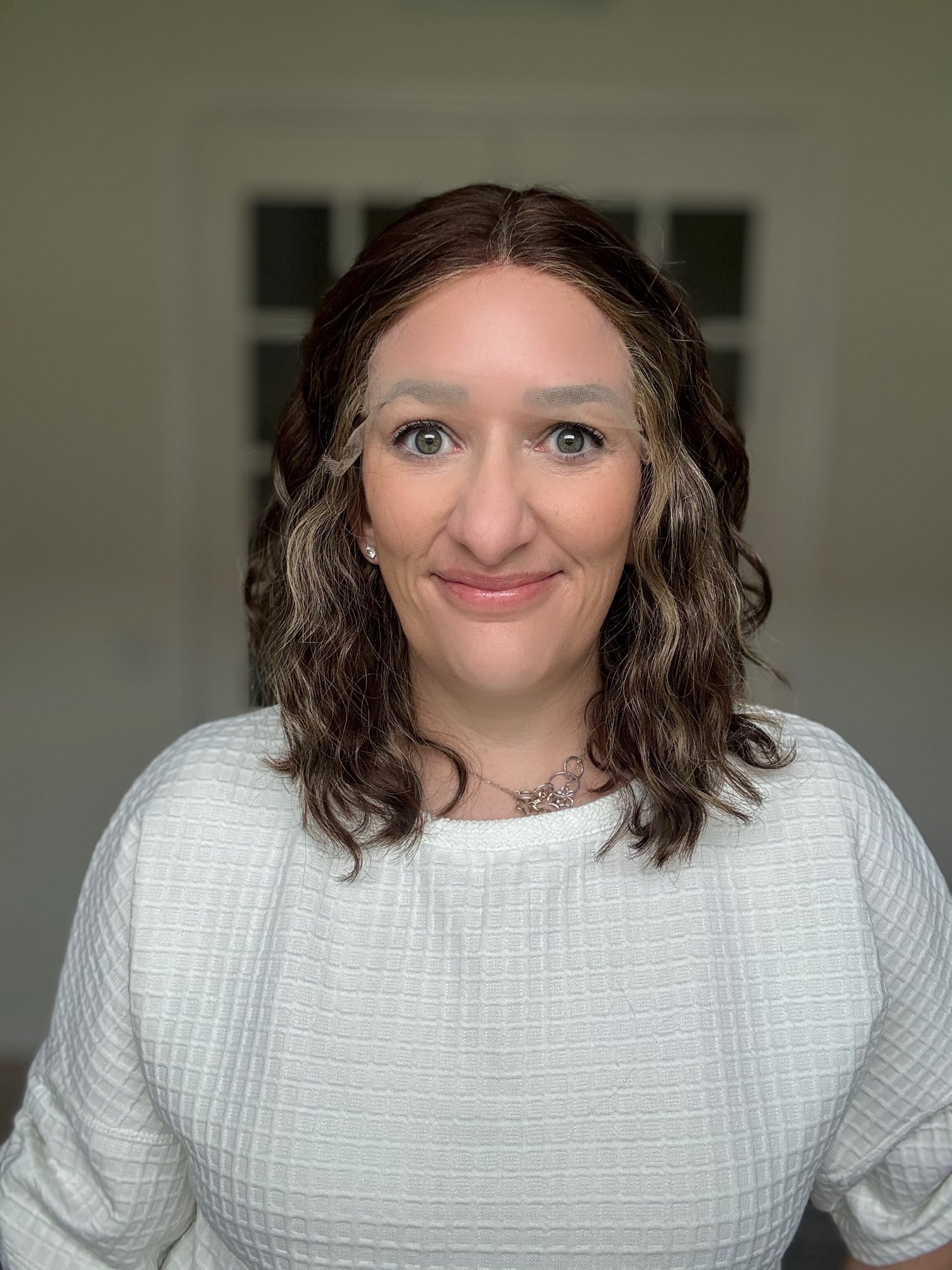 &quot;Wren&quot; Wavy Lace Top Wig (S)