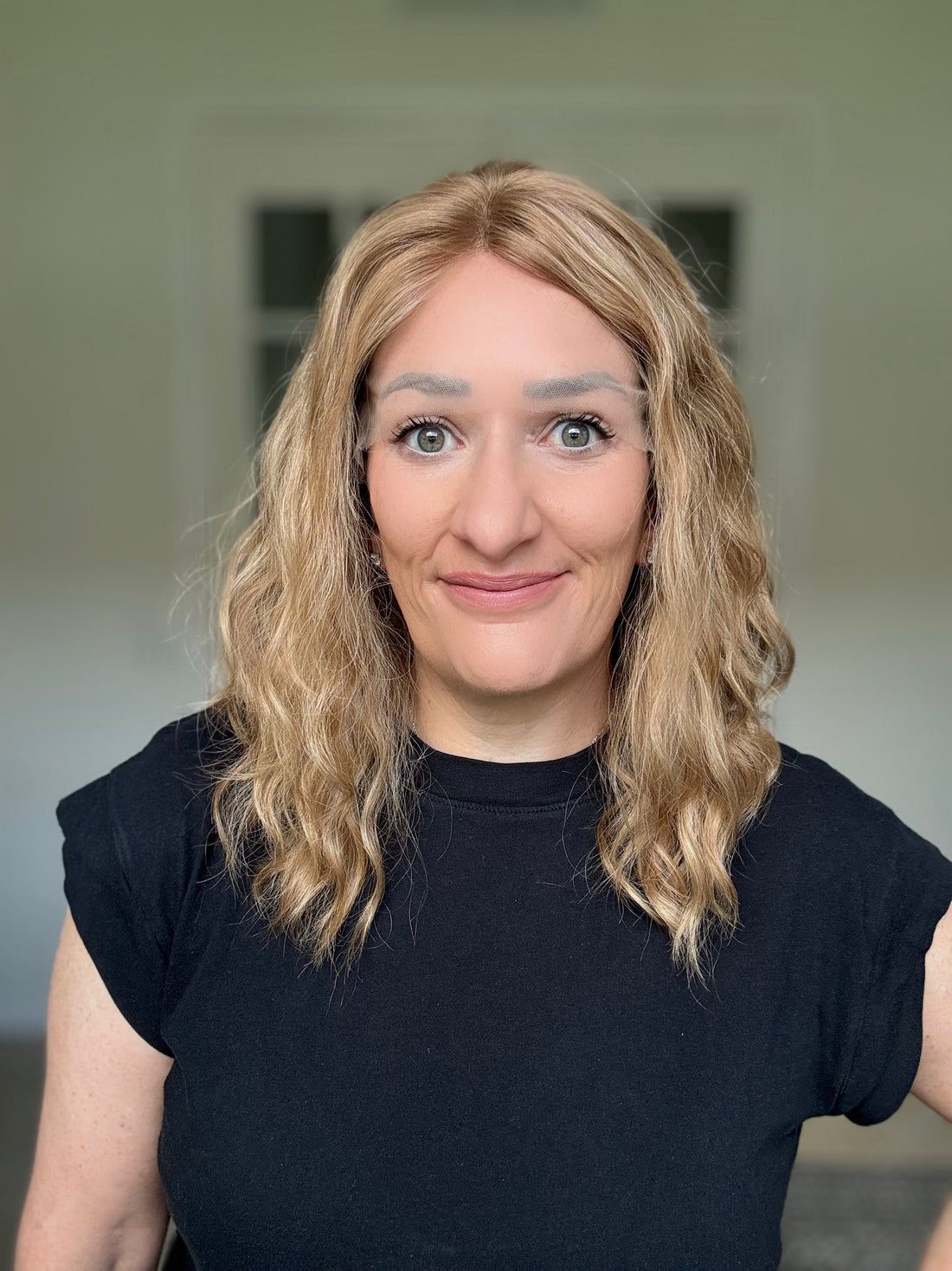 "Marina" 10x10 Wavy Lace Front Topper