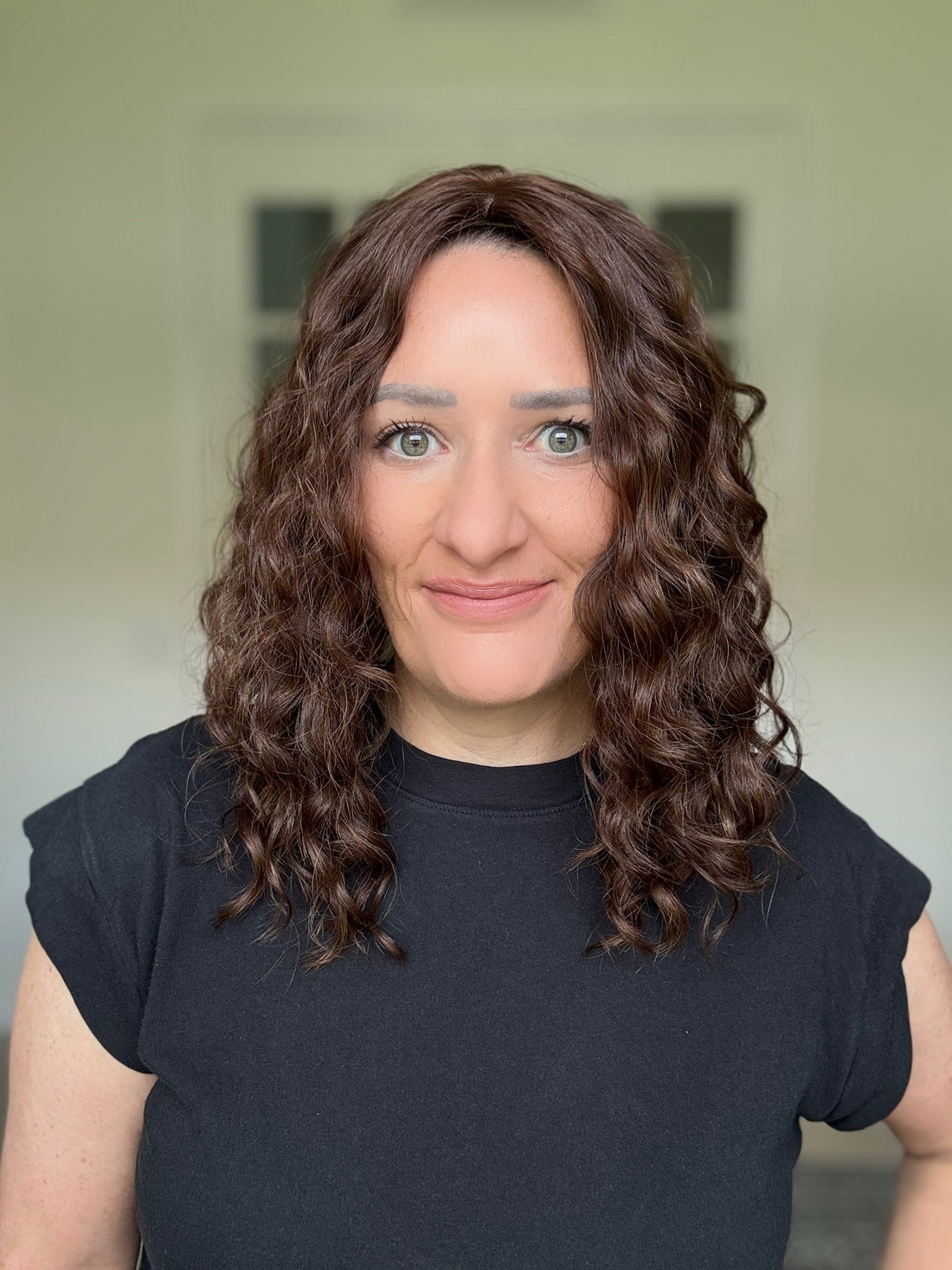 "Mira" Curly 7x7 Topper