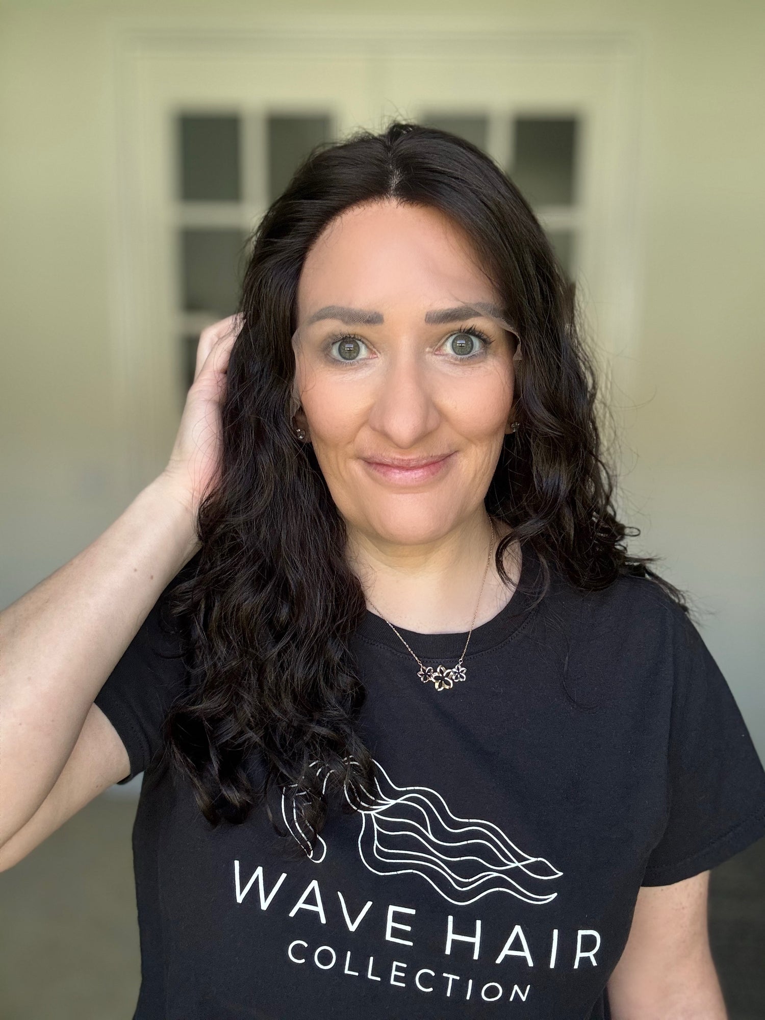 &quot;Lana&quot; Wavy Lace Top Wig (M)