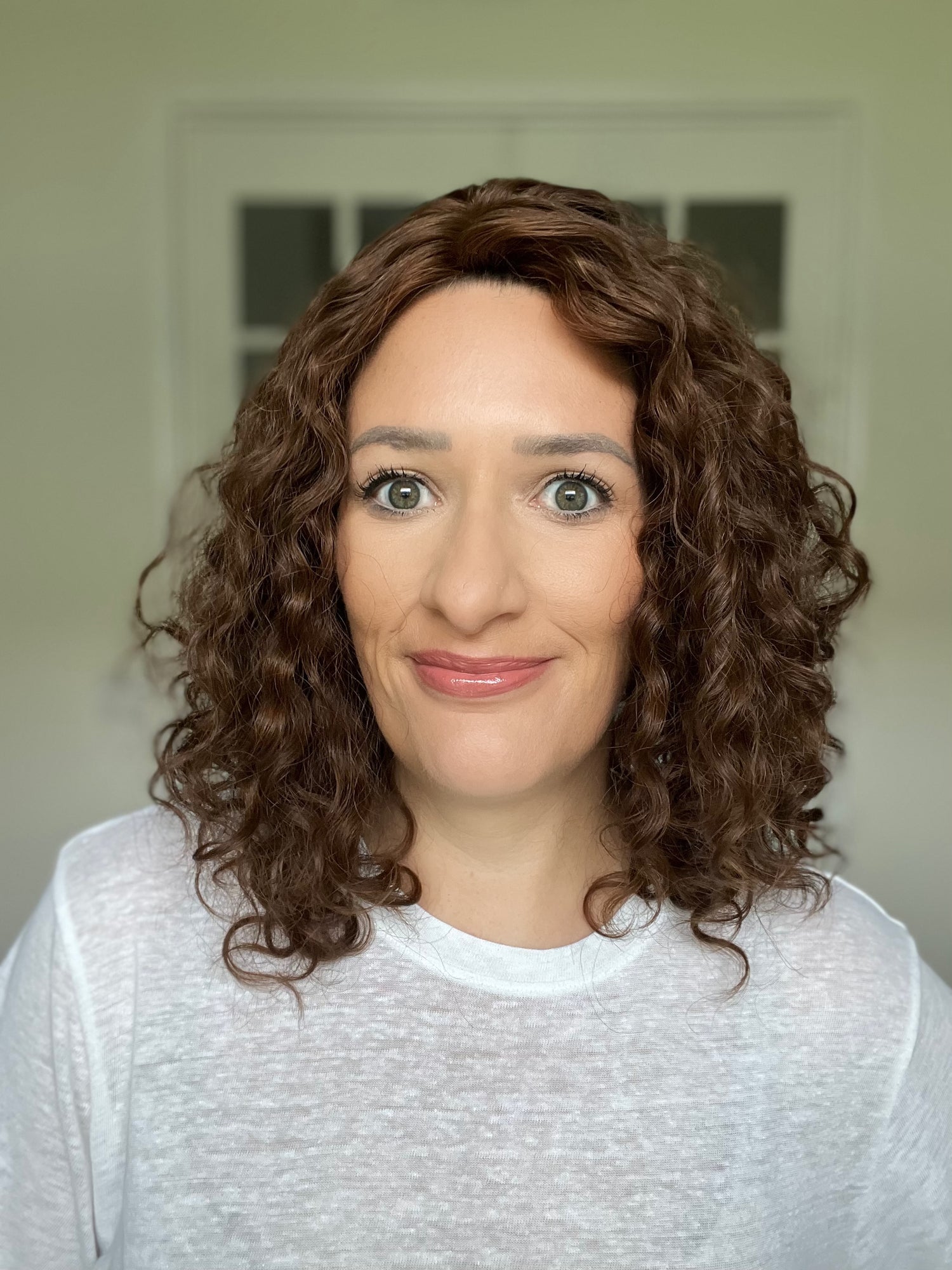Customized Curls &quot;Rhea&quot; Lace Top Wig