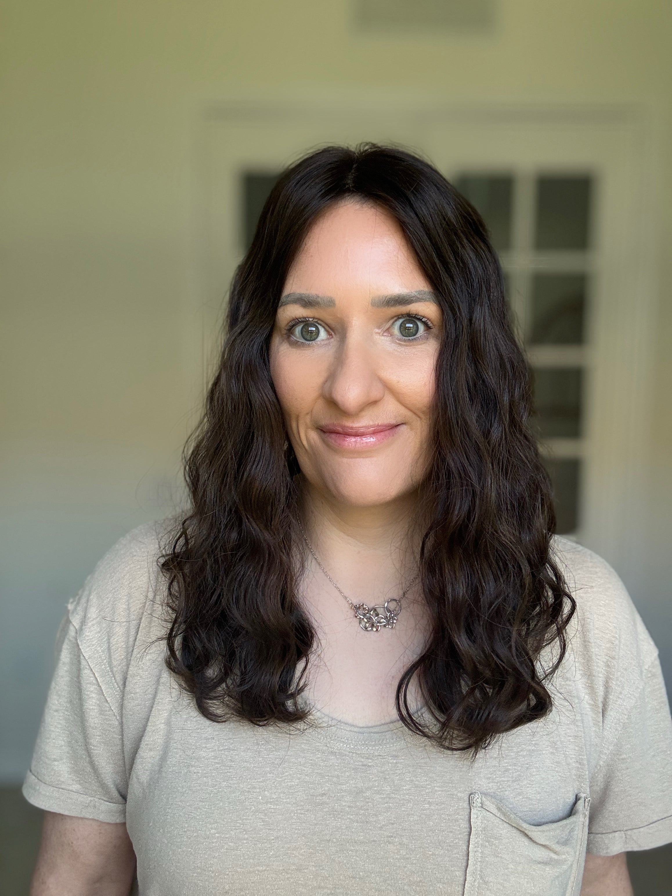 "Beryl" 8x8 Wavy Topper