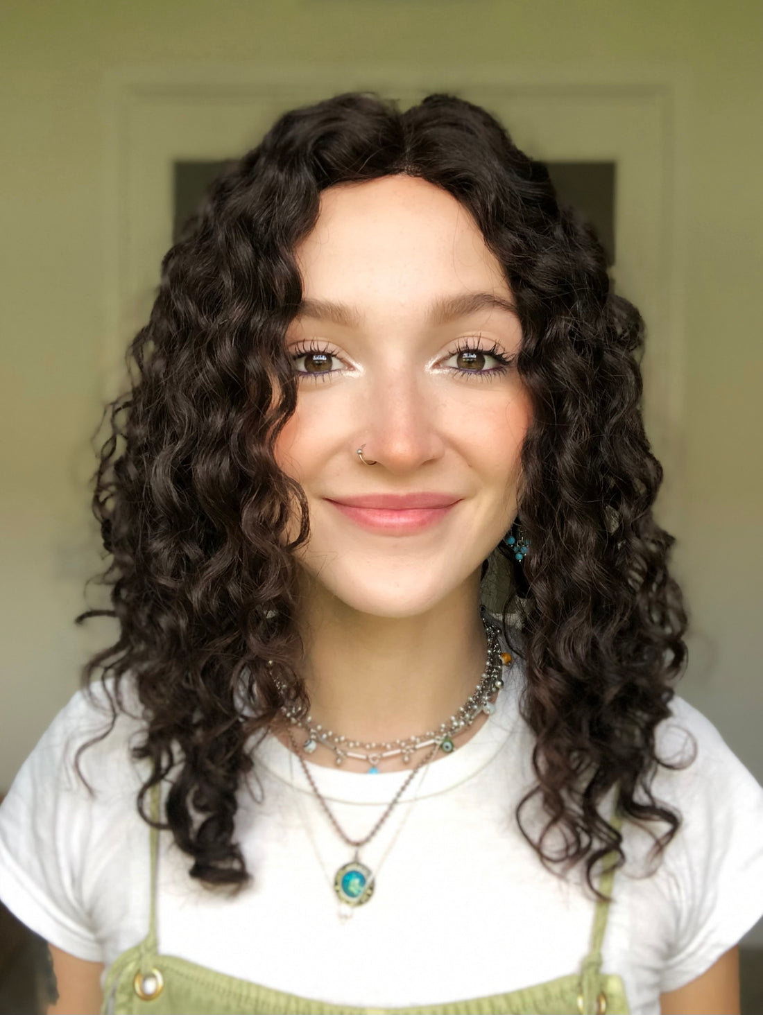 Customized Curls &quot;Kelda&quot; Lace Top Wig